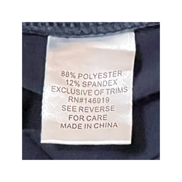 Jessica Simpson Navy Blue and Black Star Leggings that Glitter Women’s Medium - Picture 11 of 16